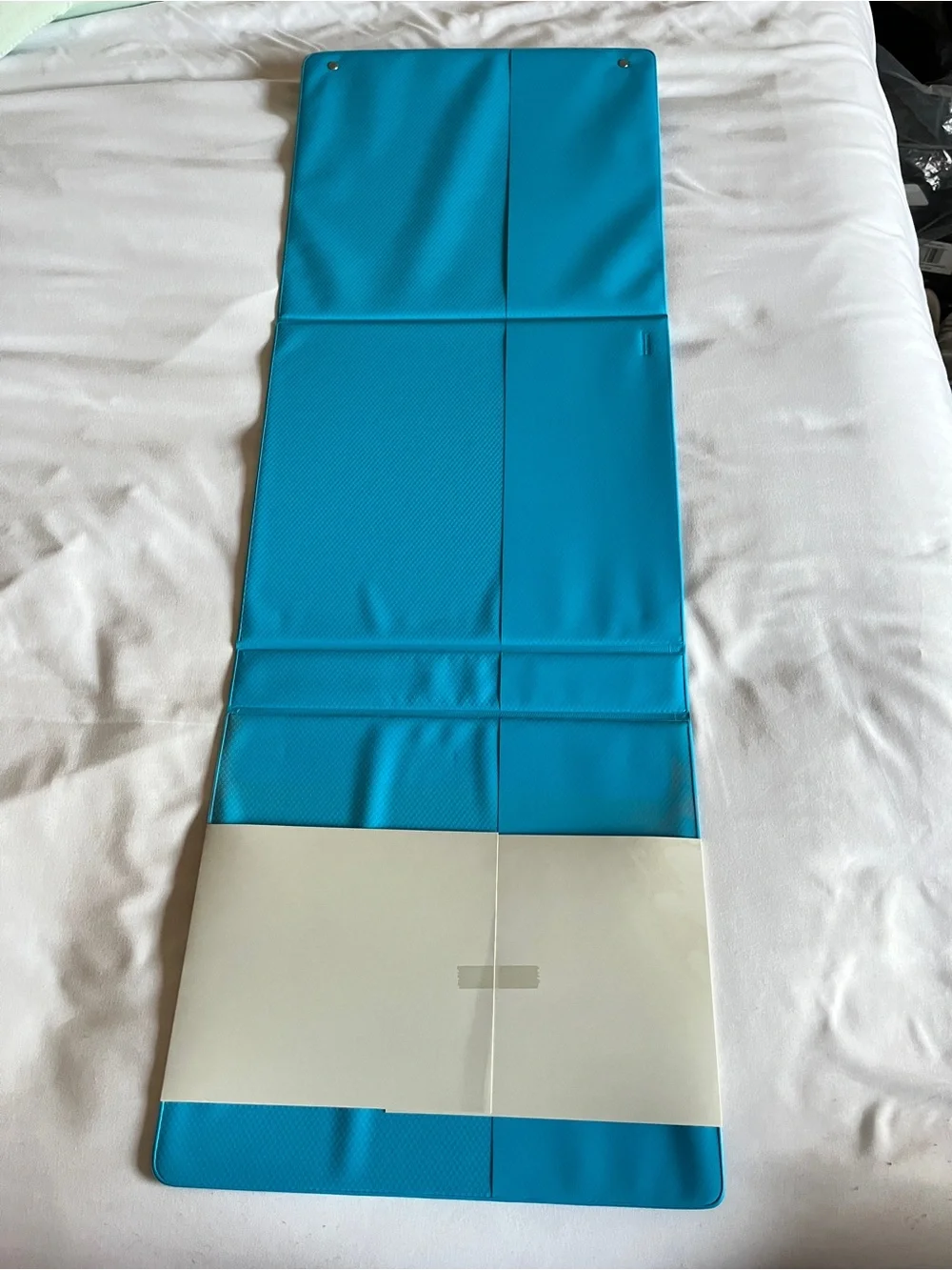 Mead Blue 1 Inch Tri-Fold 3 Ring Binder D-Rings 225 Sheet Capacity New
